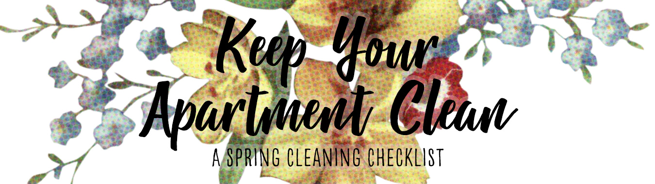 keep your apartment clean