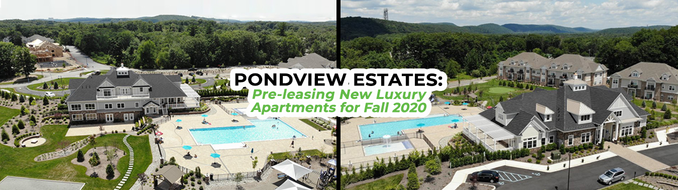 Pondview Estates: Pre-leasing New Luxury Apartments For Fall 2020