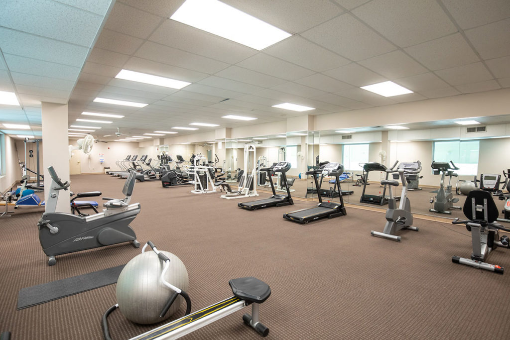 State of the Art Fitness Center, With Training Bikes & More Equipment