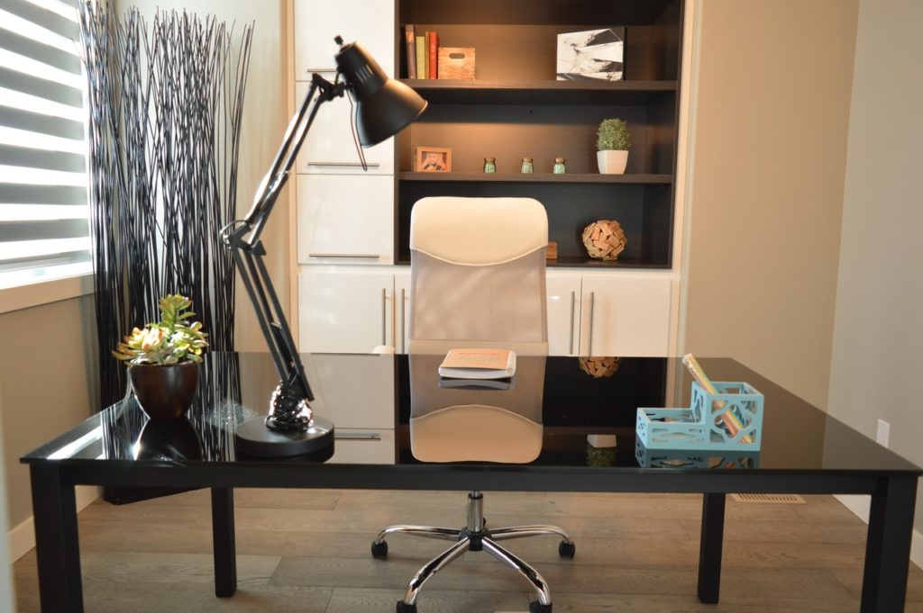 Office Set Up Inside a Person’s Apartment