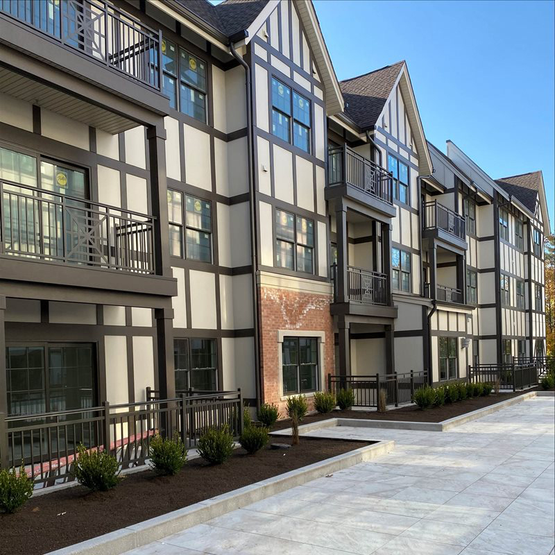 The Exterior View of Units at The Dayton