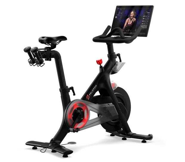 peloton bicycle and online class
